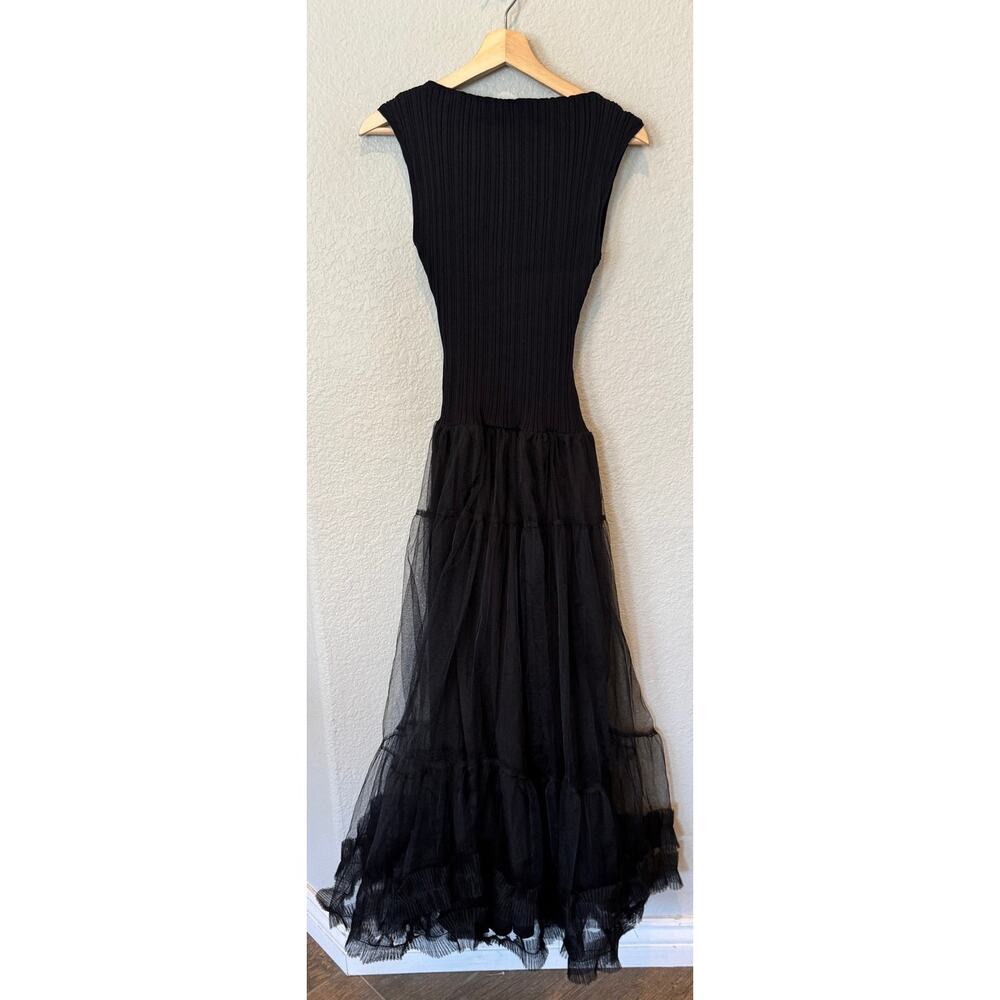 NEW En Saison Darcy Sleeveless Tulle Midi Dress Size Large - Picture 13 of 14
